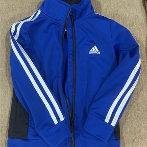 Adidas Royal Blue Jacket with White Logo